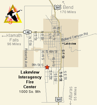 Map showing LIFC location